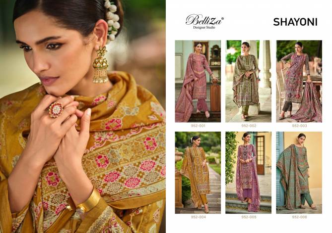 Shayoni By Belliza Viscose Muslin Digital Printed Dress Material Wholesale Shop In Surat